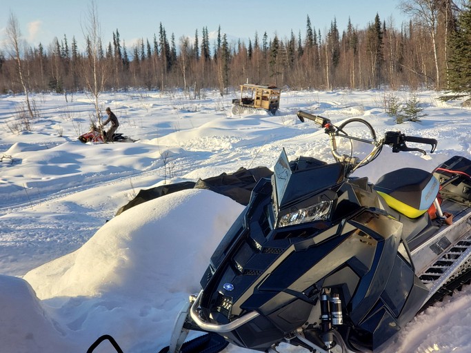 Cabins (United States of America, Cooper Landing, Alaska)