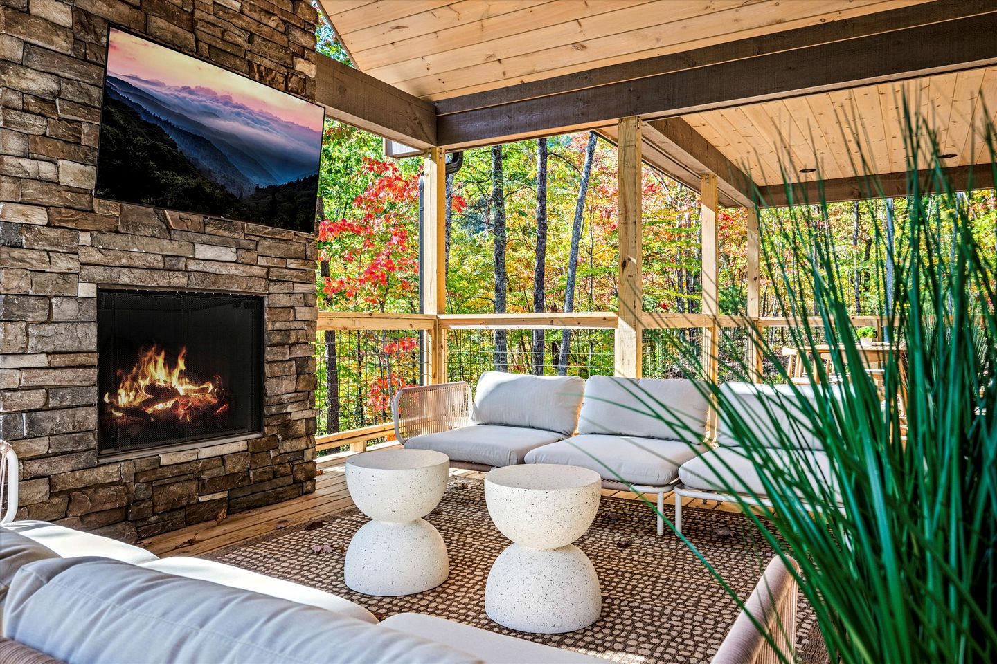 Incredible Cabin Nestled in the Trees for a Family Getaway in Sevierville, Tennessee