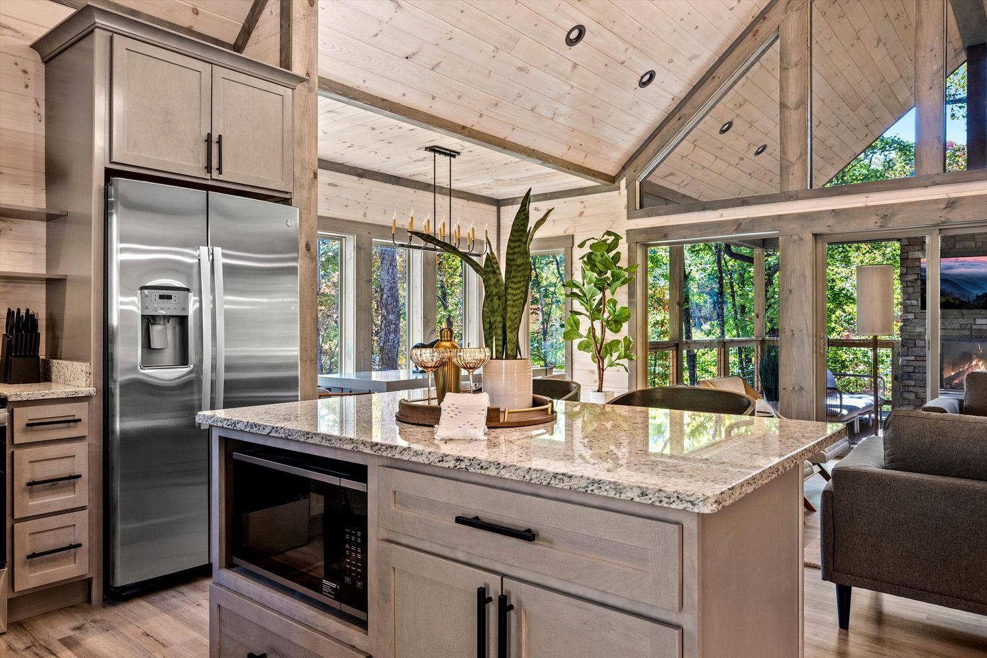 Incredible Cabin Nestled in the Trees for a Family Getaway in Sevierville, Tennessee