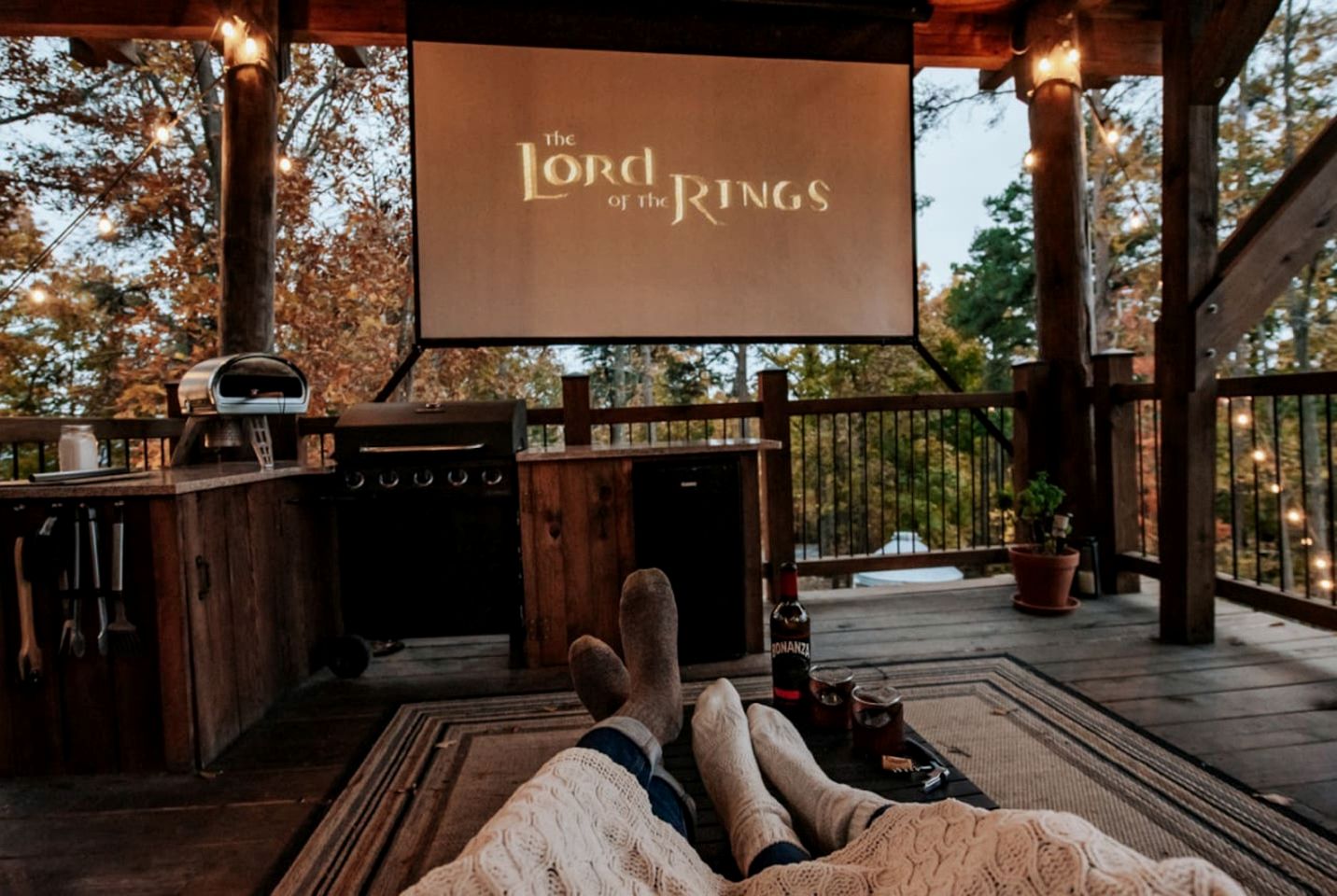 Epic Lookout Tree House Tower Overlooking the Breathtaking North Georgia Appalachian Mountains, Ringgold