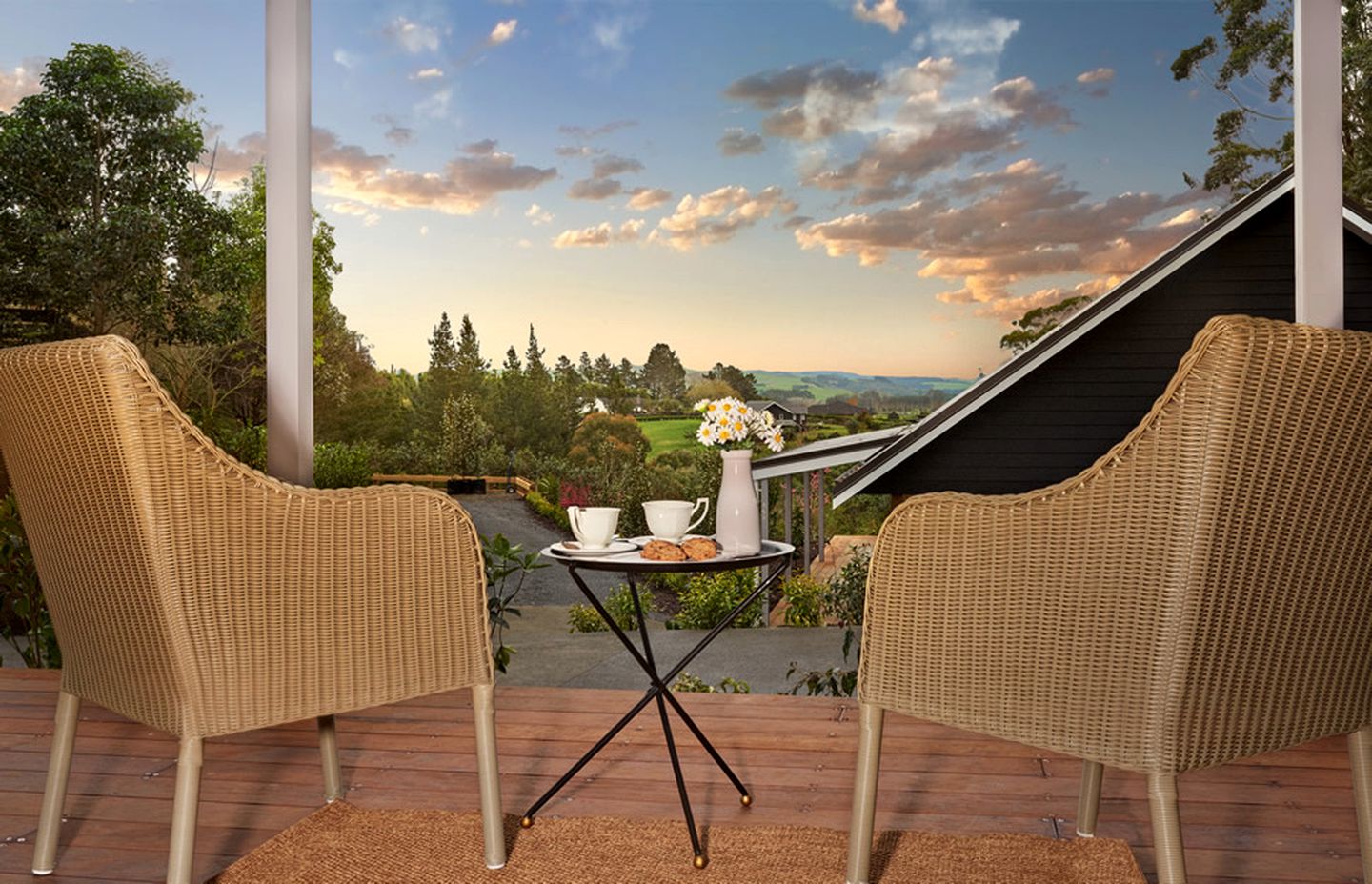 Cozy Woodland Cottage with Spectacular Views in Kerikeri, New Zealand