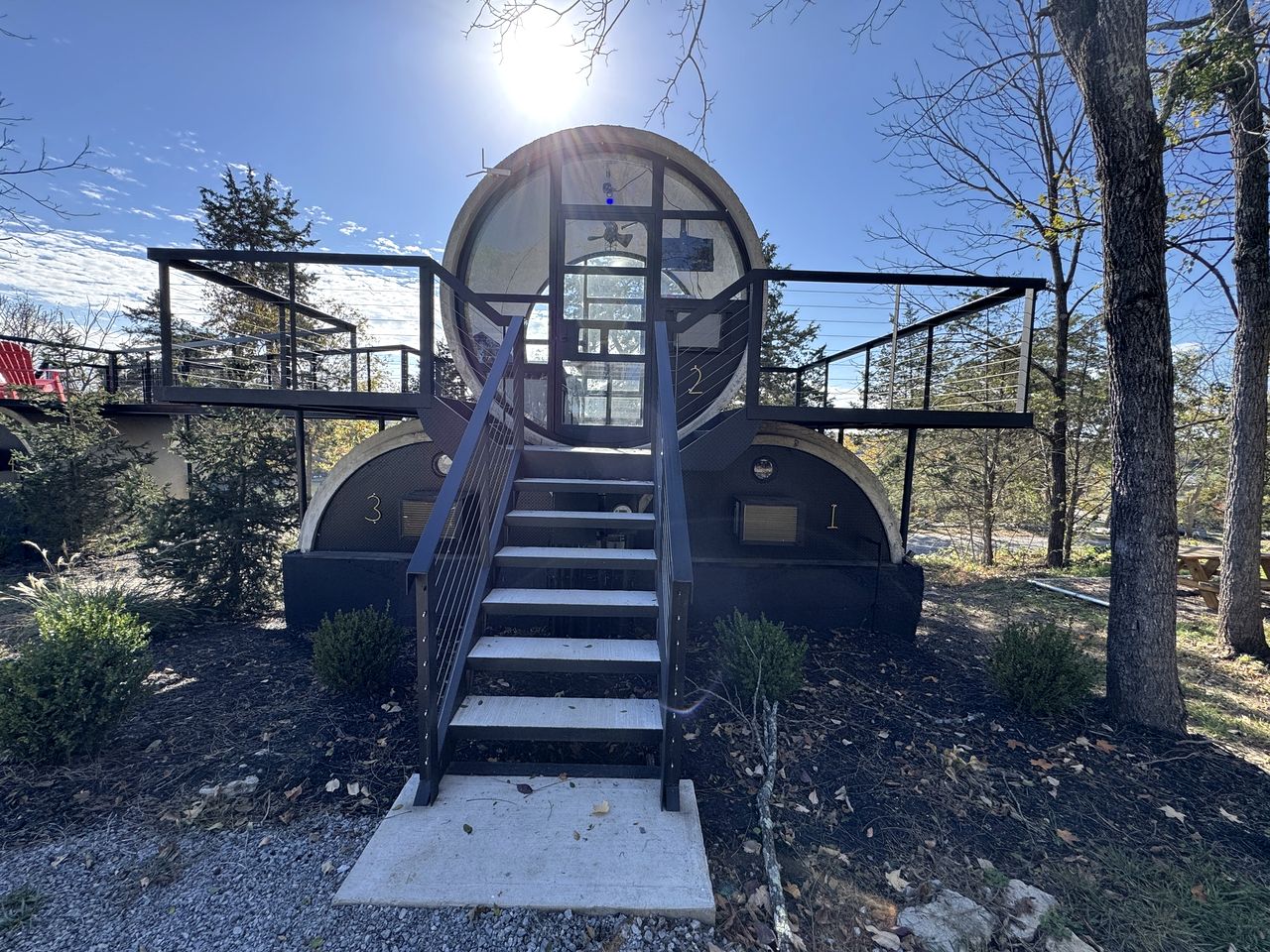 Stunning Tube Vacation Rental with Fire Pit in Danville, Kentucky