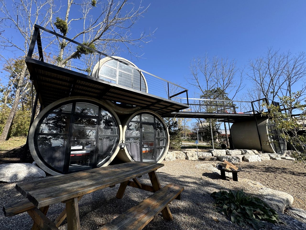 Stunning Tube Vacation Rental with Fire Pit in Danville, Kentucky