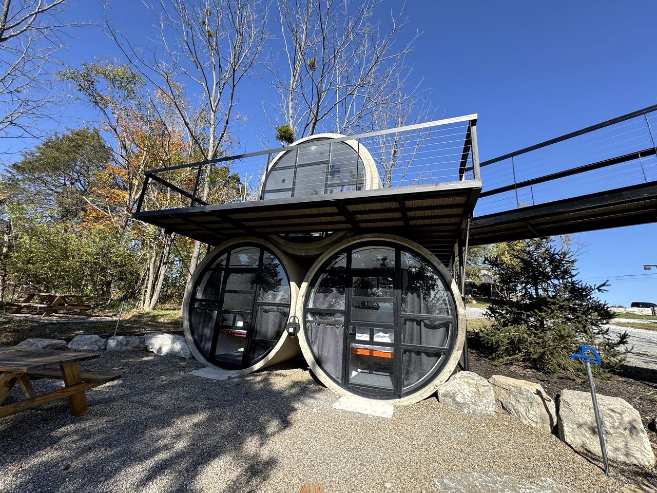 Stunning Tube Vacation Rental with Fire Pit in Danville, Kentucky