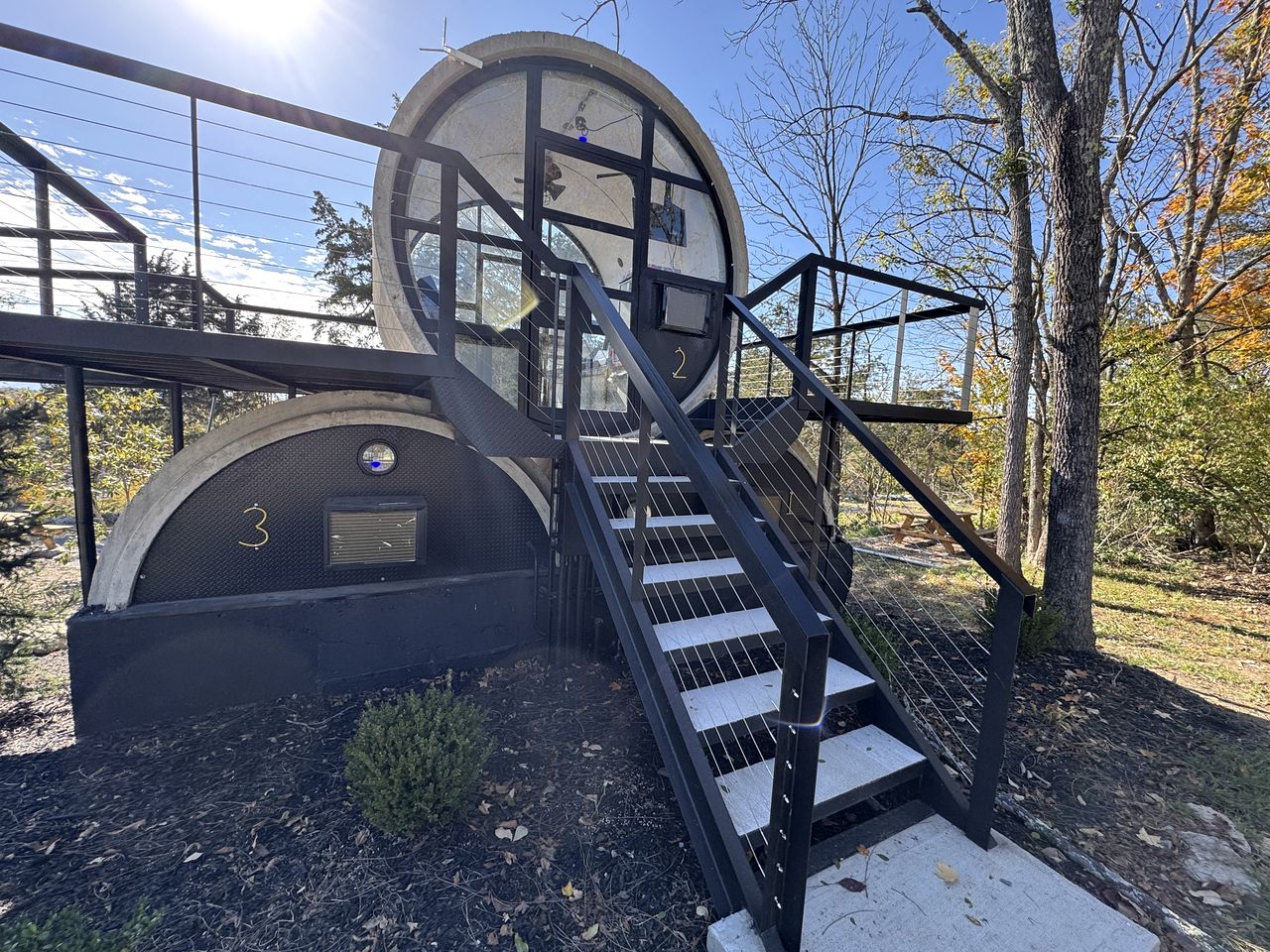 Stunning Tube Vacation Rental with Fire Pit in Danville, Kentucky