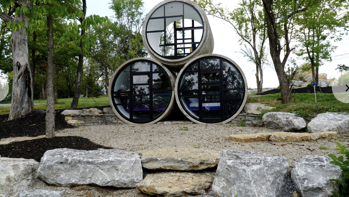 Embrace Nature in this Spectacular Tube Vacation Rental in Danville, Kentucky