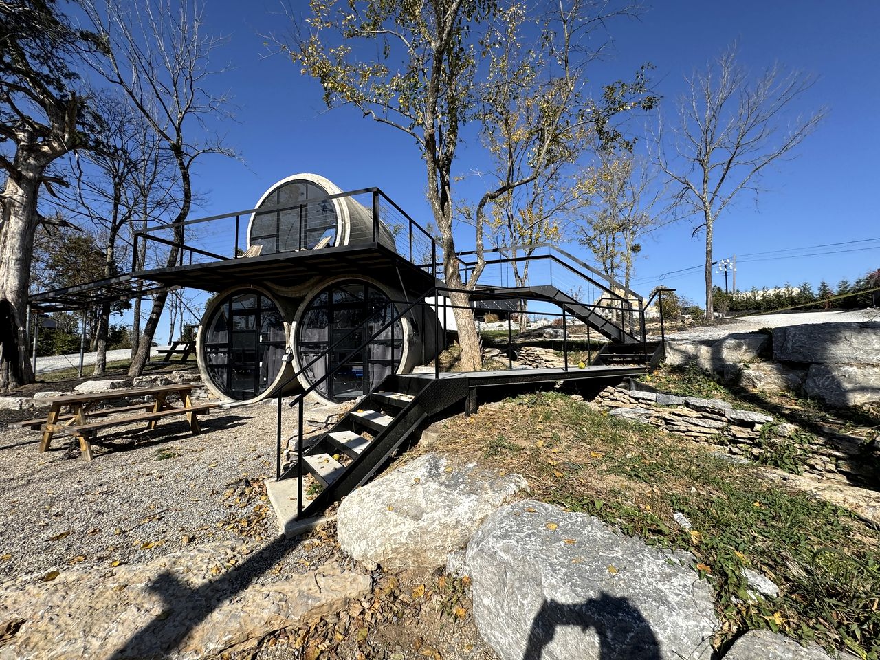 Embrace Nature in this Spectacular Tube Vacation Rental in Danville, Kentucky