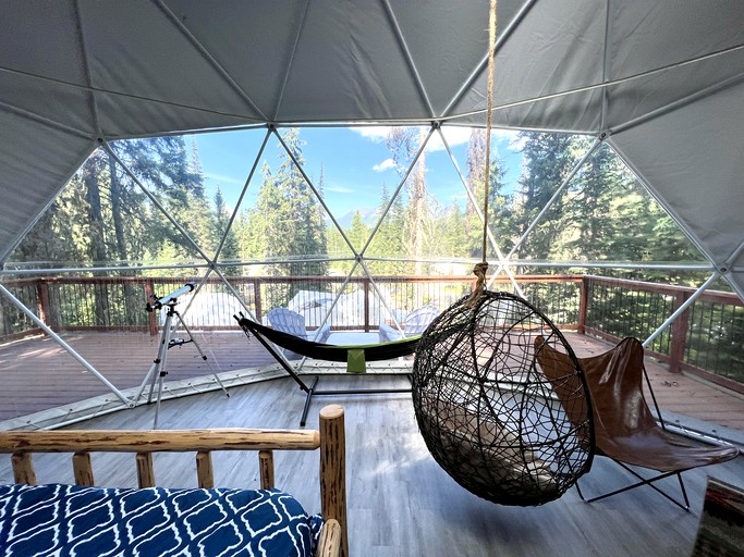 Geodome 2 | Triple G's Resort | Essex, Montana | Glamping Hub