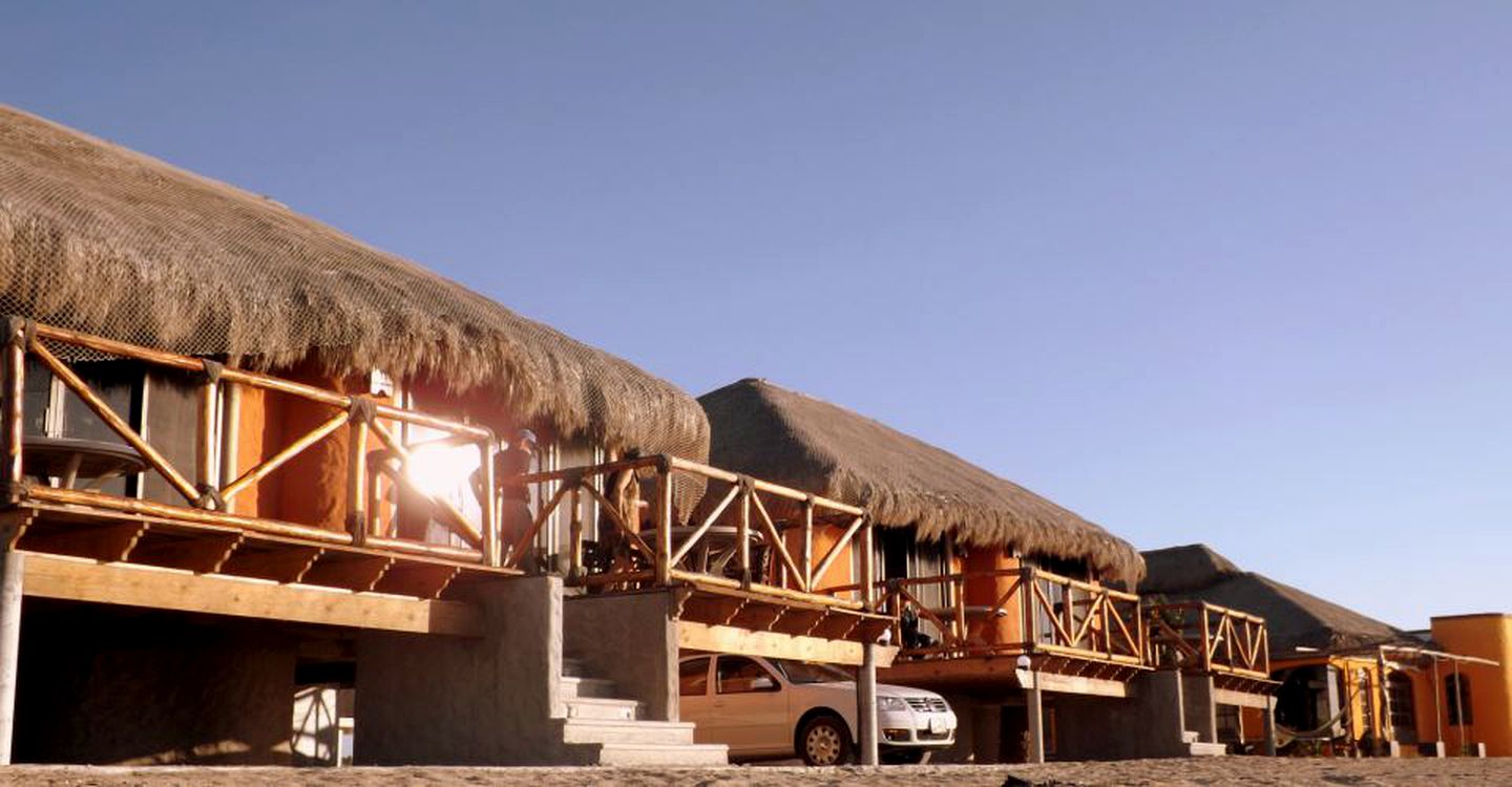 Tropical Beach Bungalows in Baja California Sur