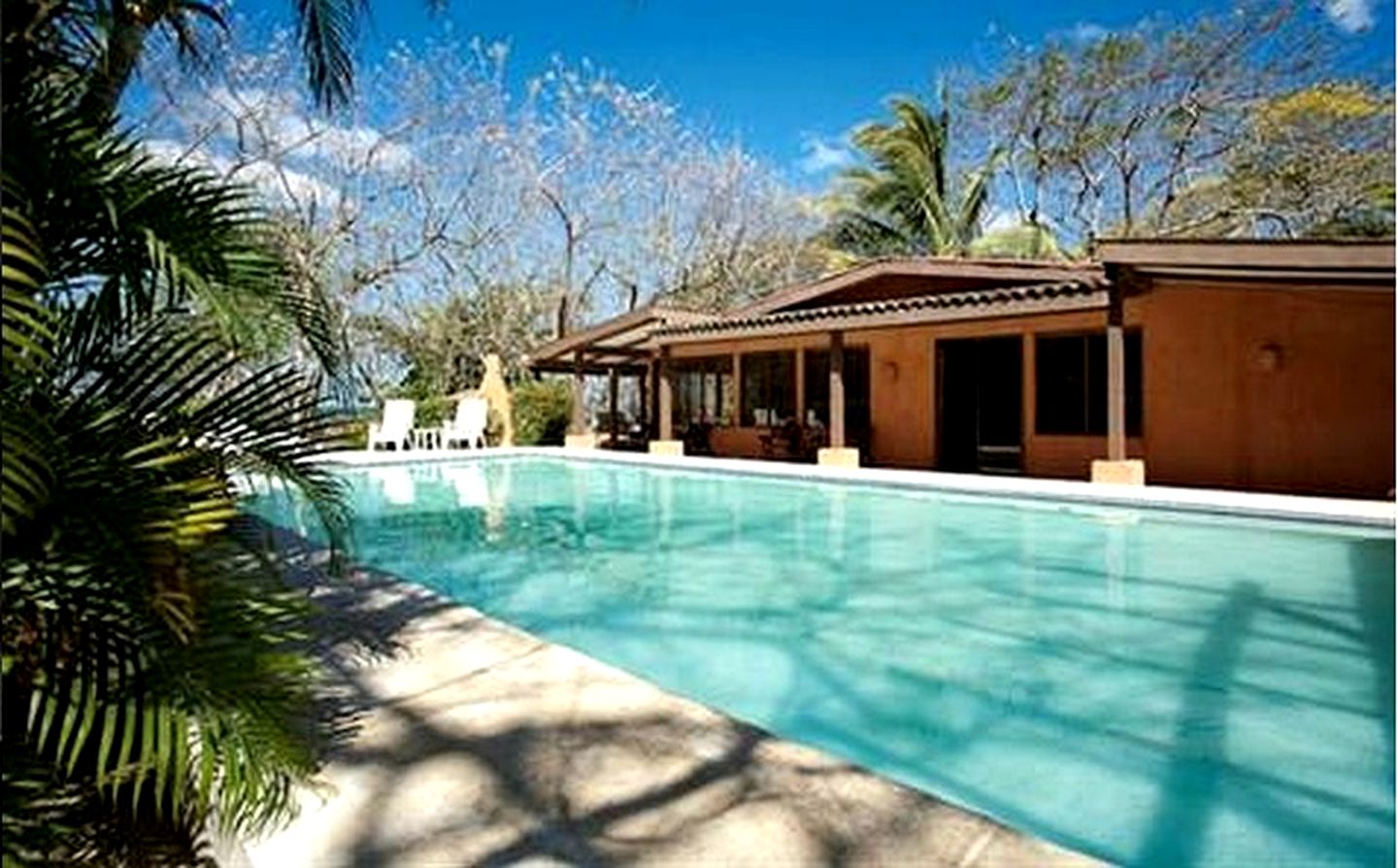 Tropical Garden Villa on the Beach in Playa Grande, Costa Rica