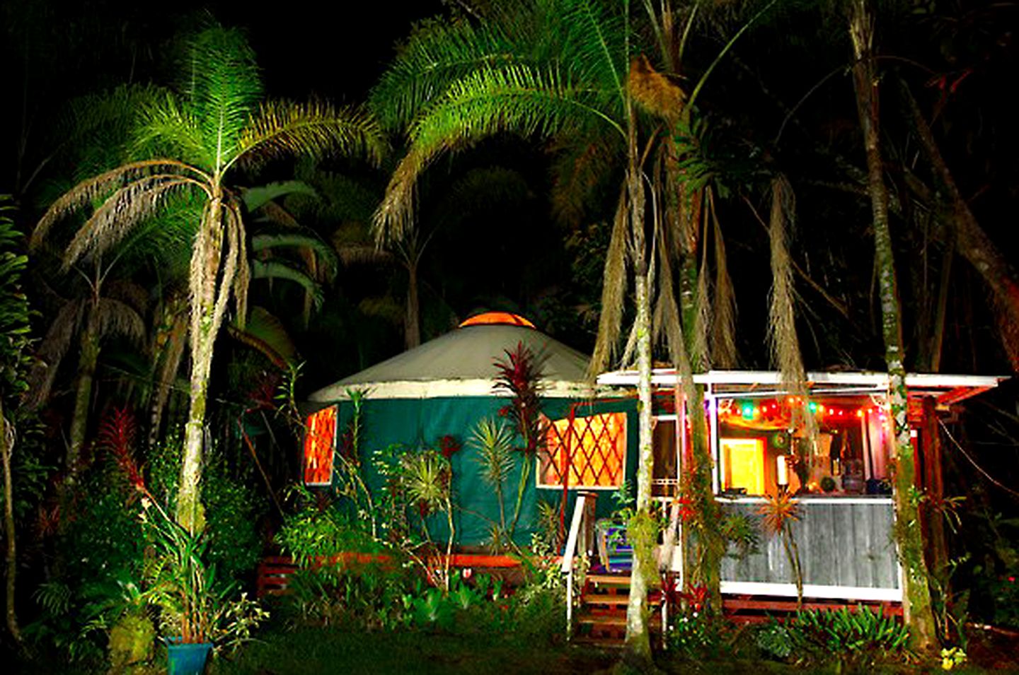 Glamping Yurt Hawaii