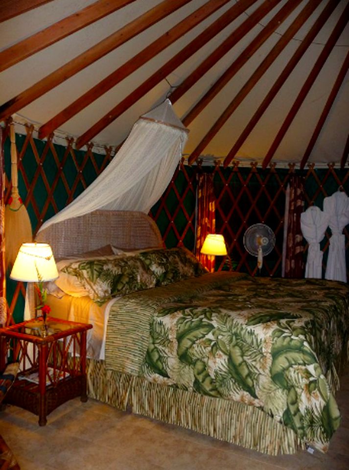 Glamping Yurt Hawaii