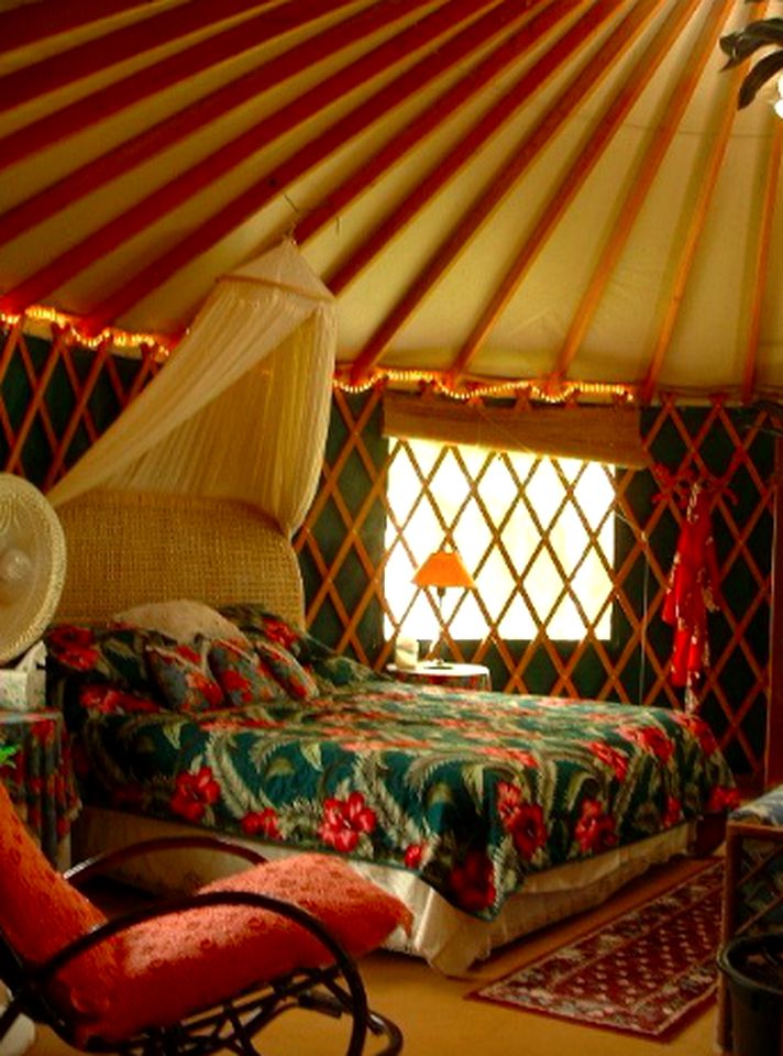 Glamping Yurt Hawaii
