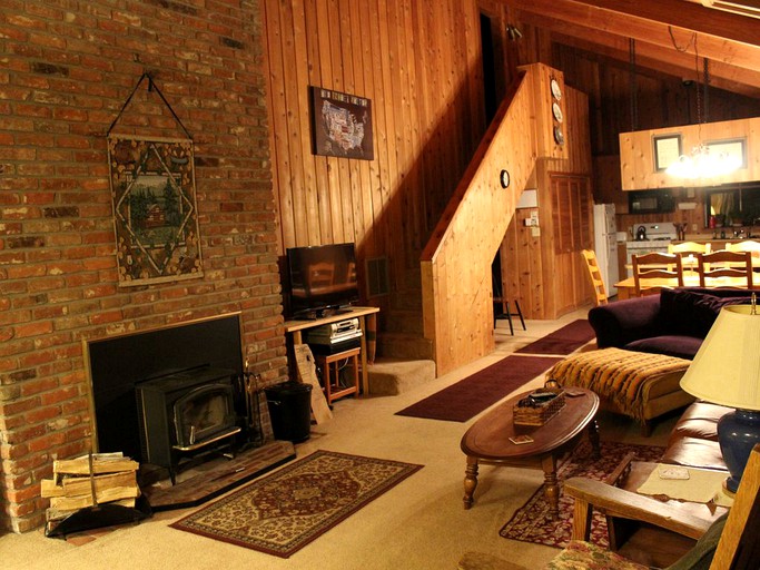 Rollins Lake camping cabin rental with spa hot tub