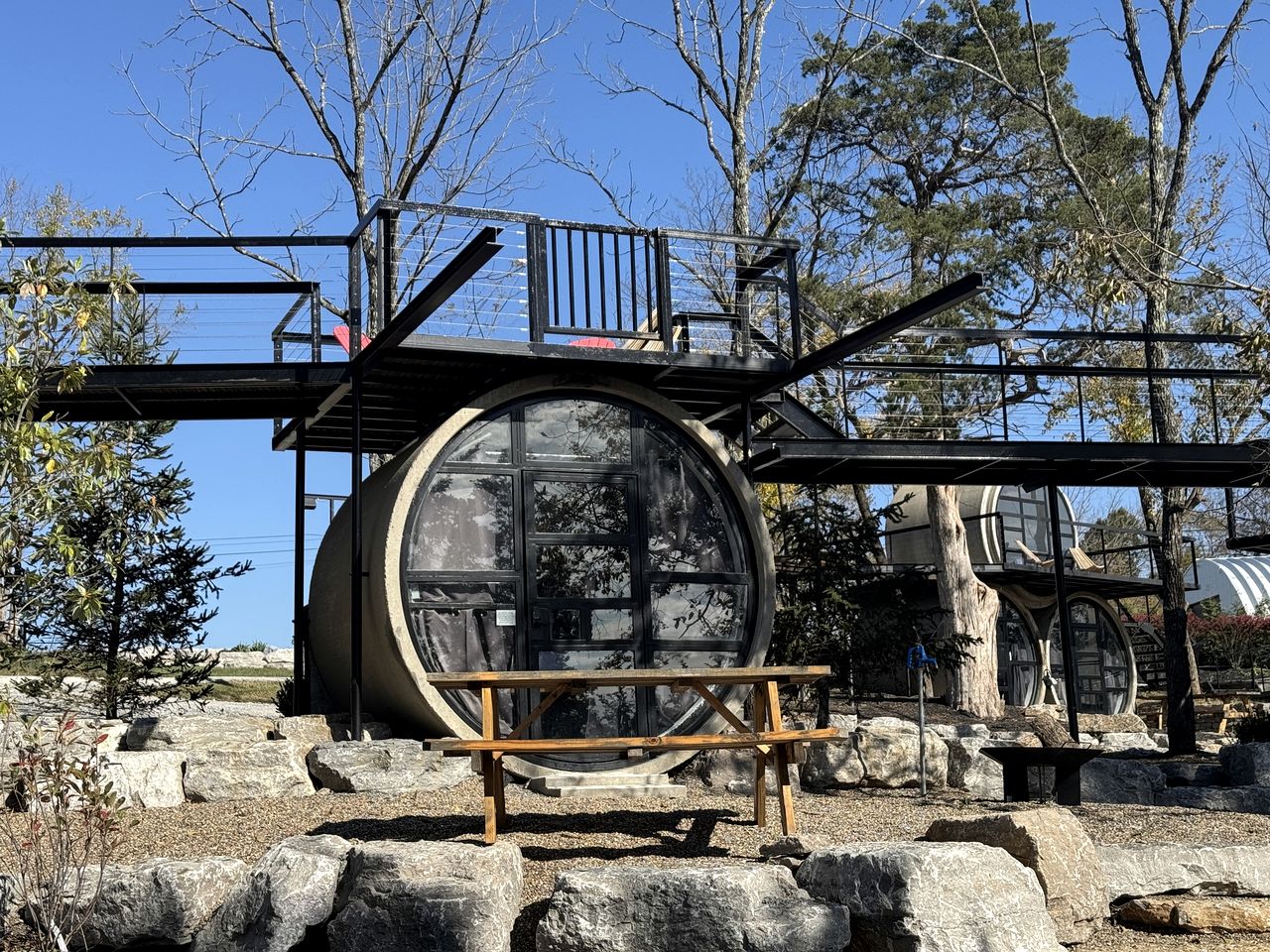 Peaceful Tube Vacation Rental with Fire Pit in Danville, Kentucky