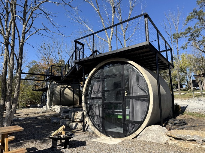 Impressie Tube Vacation Rental with Fire Pit in Danville, Kentucky