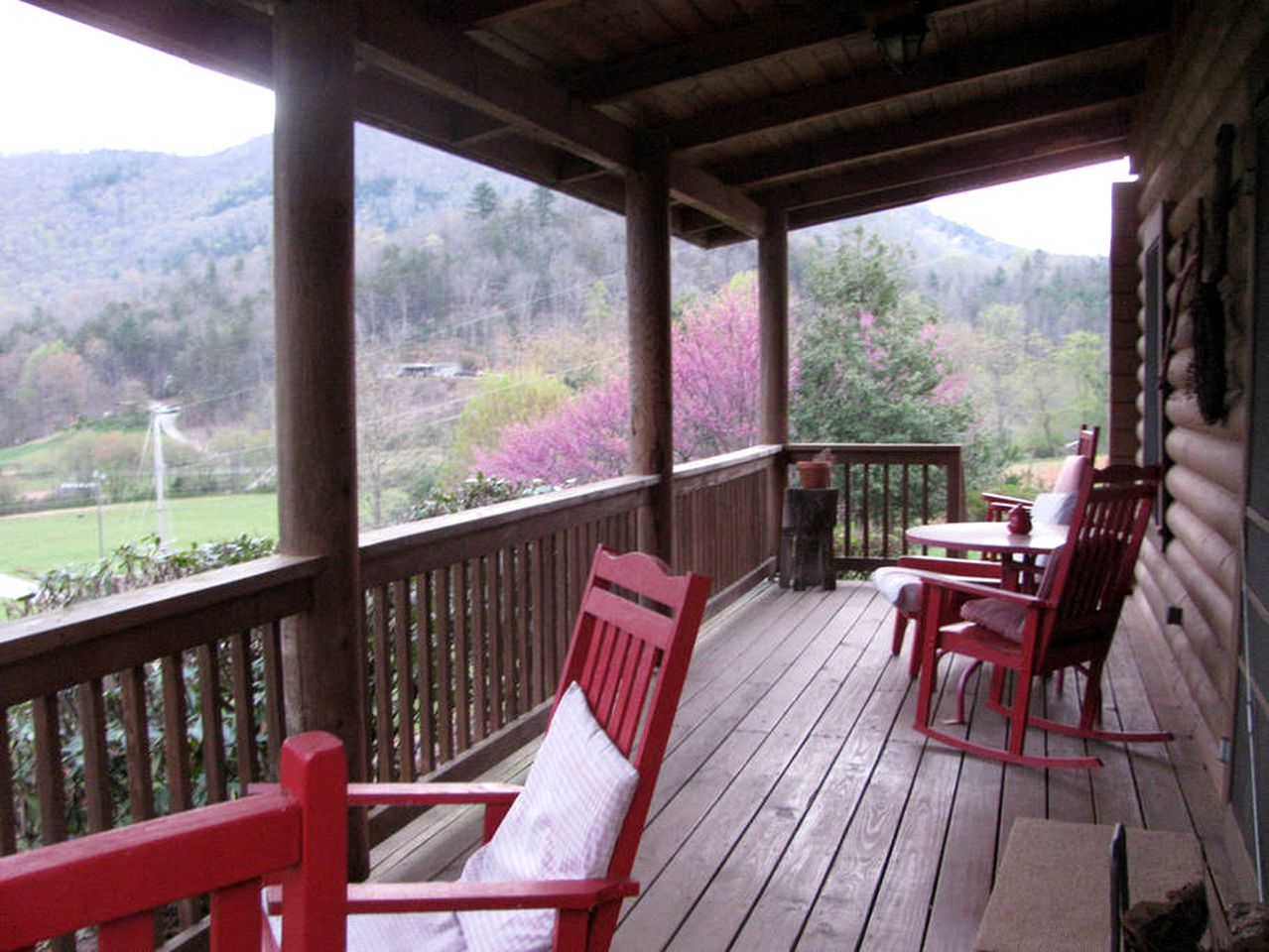 Secluded Pet-Friendly Log Cabin near Asheville, North Carolina