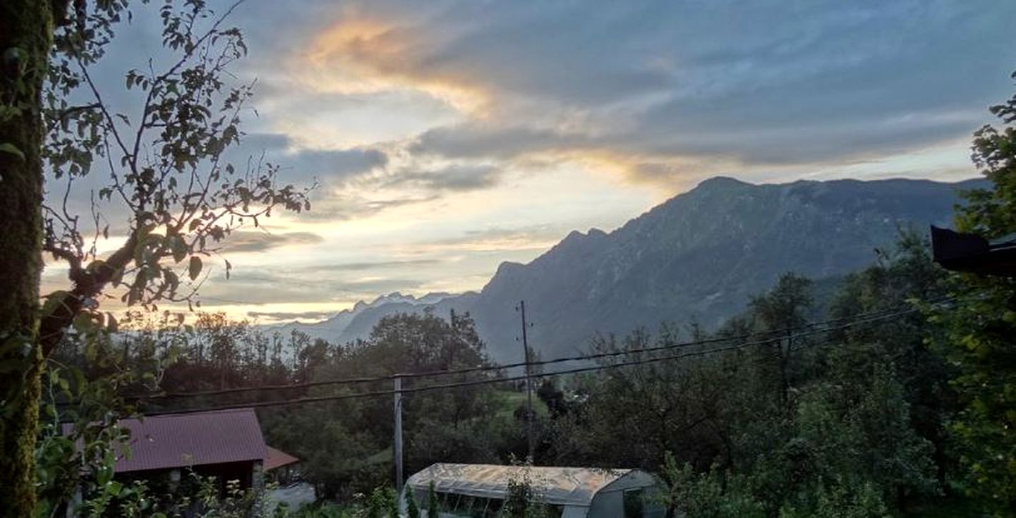 Family-Friendly Room Rental with Private Balcony near Soča River in Slovenia