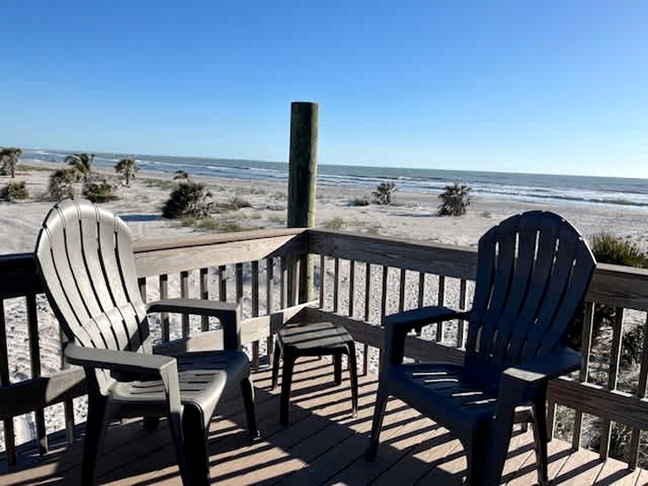 Cute Rustic Beach House with Gorgeous Water Views and Direct Beach Access on Little Gasparilla Island, Florida