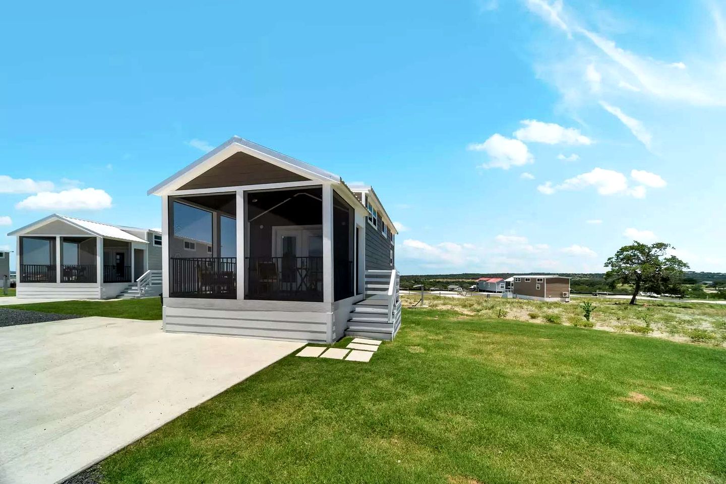 Elegant Tiny Home with Resort-Style Pool & Hill Country Views Near Fredericksburg, TX