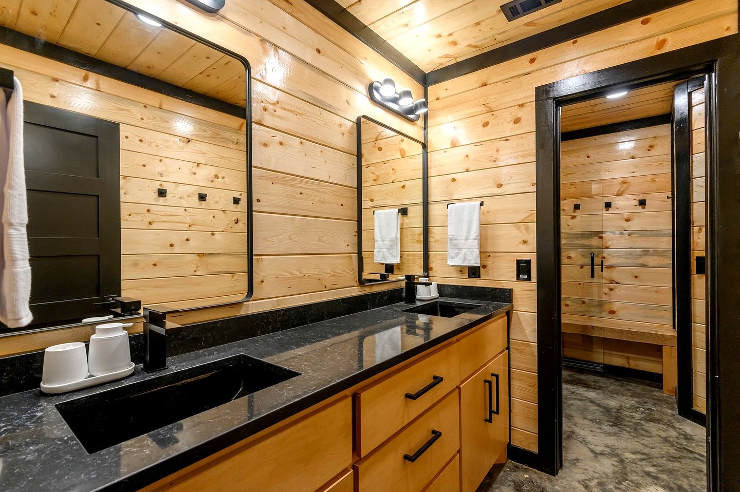 Two Gorgeous Cabins with Basketball Court in Broken Bow, Oklahoma