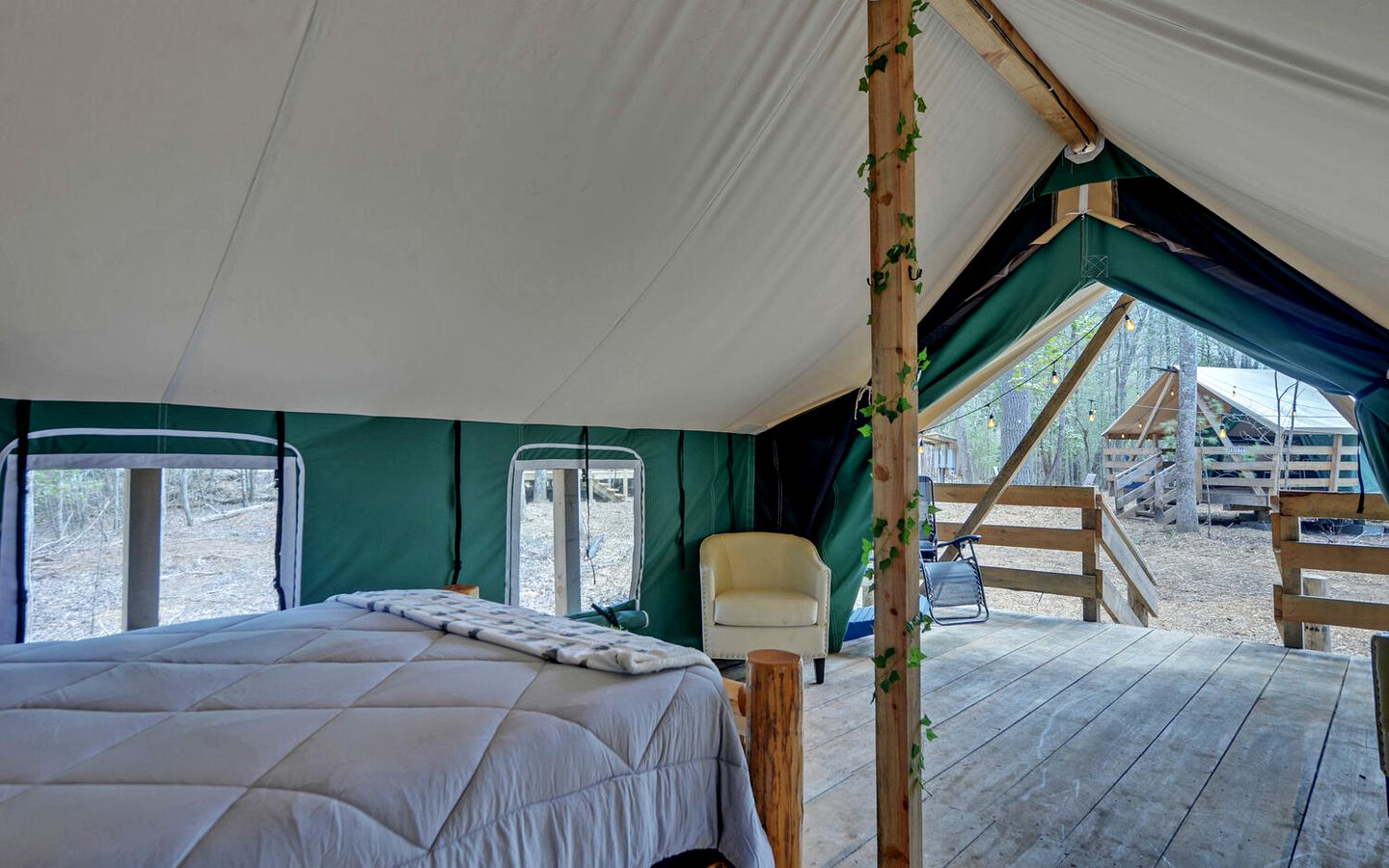 Ultimate Glamping Adventure in Suches, Georgia with a Safari Tent Retreat
