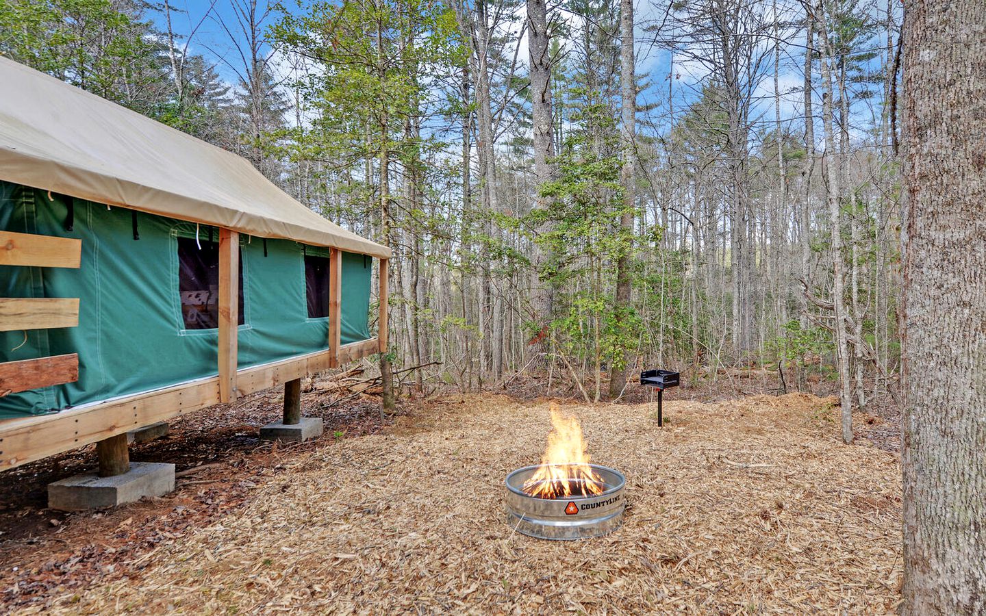 Ultimate Glamping Adventure in Suches, Georgia with a Safari Tent Retreat