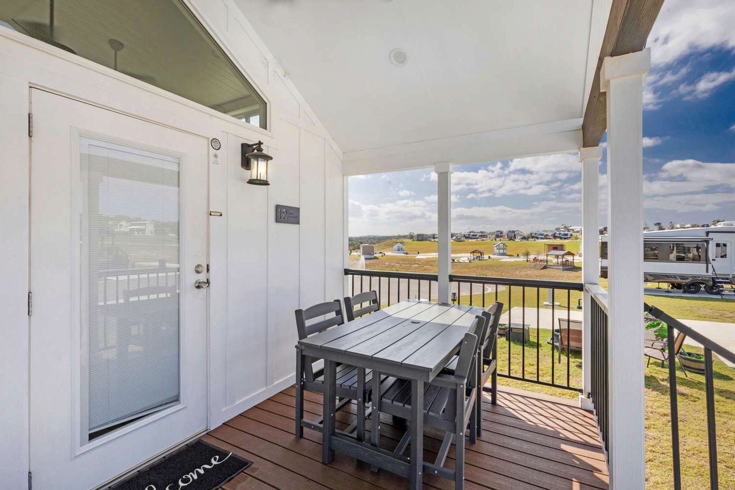 Serene Hill Country Tiny Home with Vineyard Views Near Fredericksburg, Texas