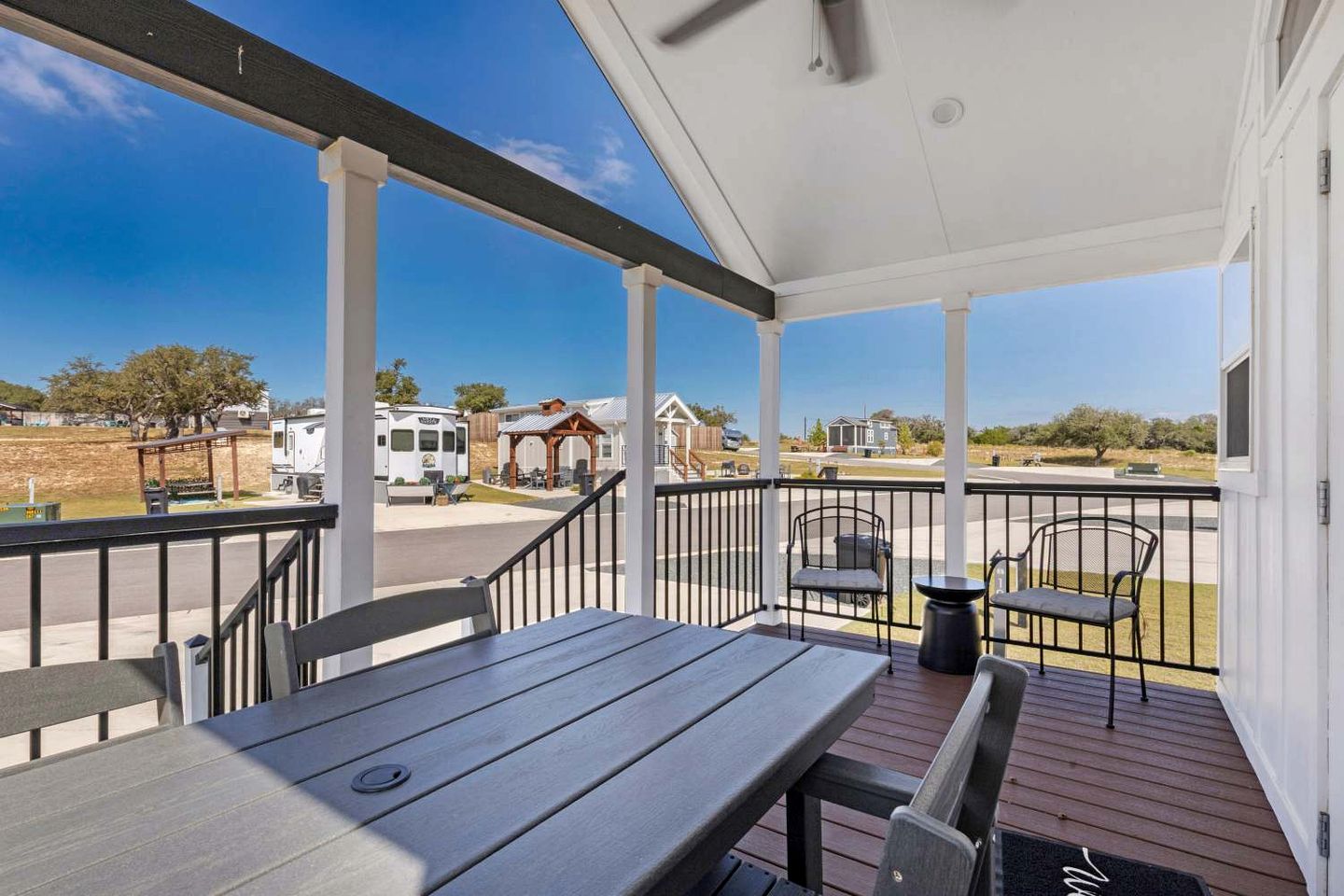 Serene Hill Country Tiny Home with Vineyard Views Near Fredericksburg, Texas
