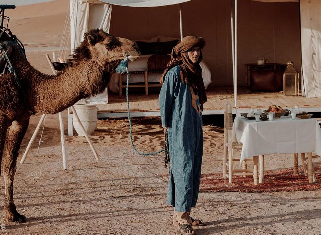 Luxury Tent Getaway with Breakfast Included in the Sahara Desert, Morocco