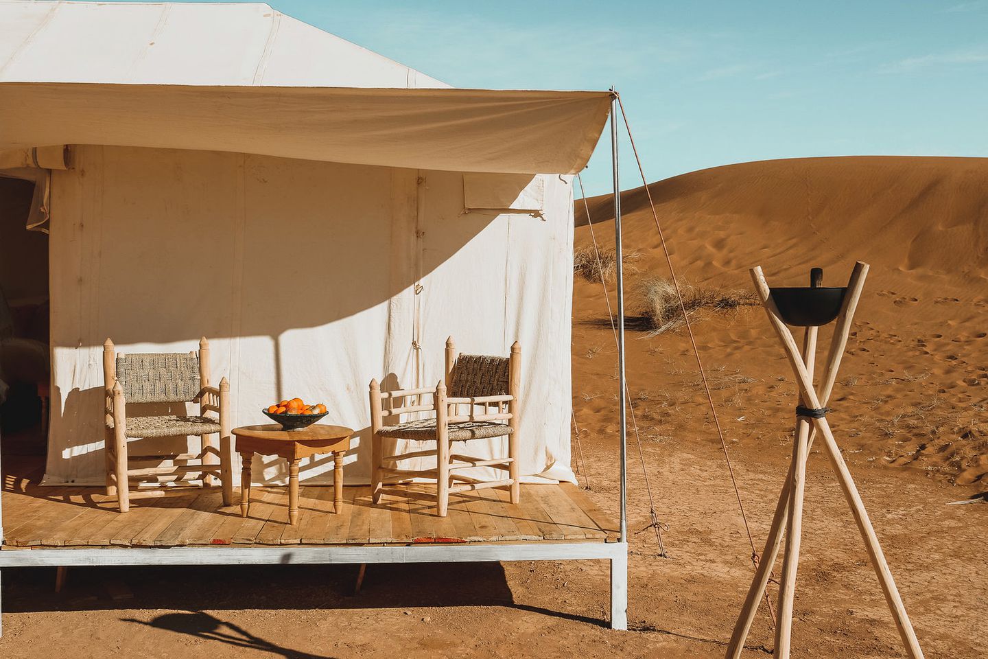 Picturesque Tent for a Luxurious Desert Getaway in the Sahara, Morocco