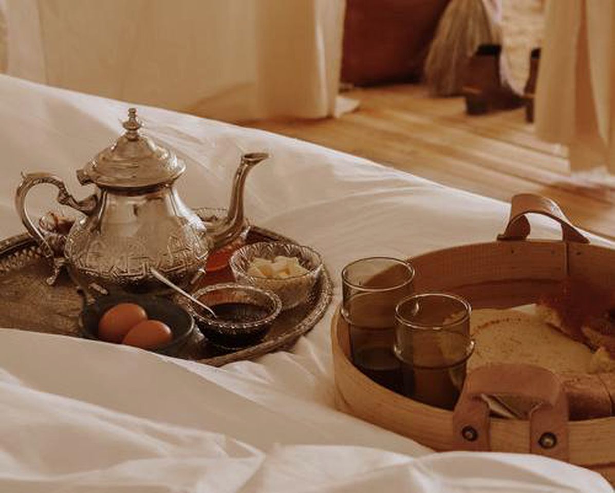 Picturesque Tent for a Luxurious Desert Getaway in the Sahara, Morocco