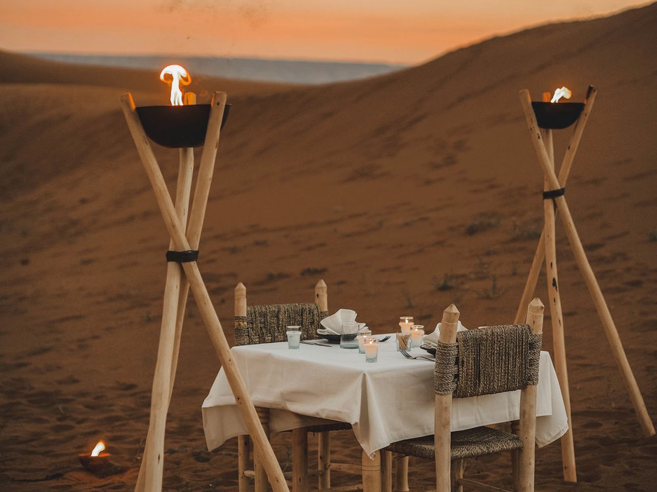 Picturesque Tent for a Luxurious Desert Getaway in the Sahara, Morocco