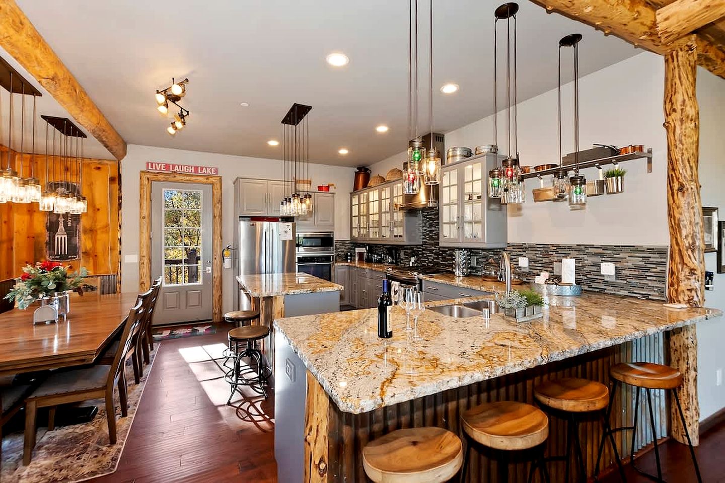 Unforgettable Design Cabin with Fire Pit and Spectacular Game Room in Big Bear Lake, California