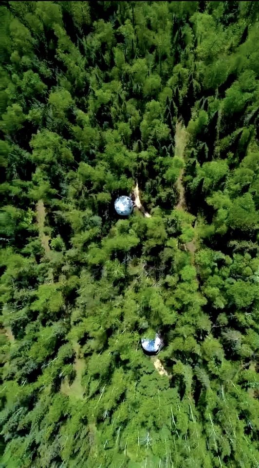 Unforgettable Dome with Fire Pit and Forest Views in West Cook, Minnesota