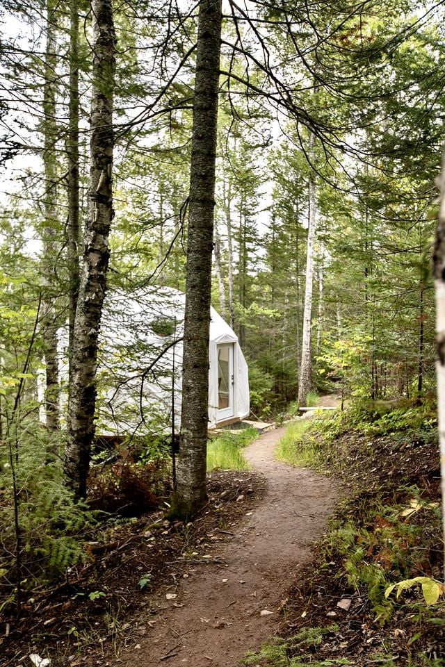 Unforgettable Dome with Fire Pit and Forest Views in West Cook, Minnesota