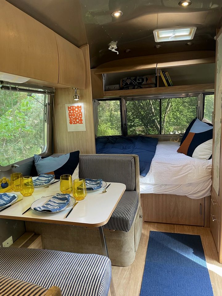 Unforgettable Glamping Escapes in this Cool Airstream on the Pecos River, New Mexico