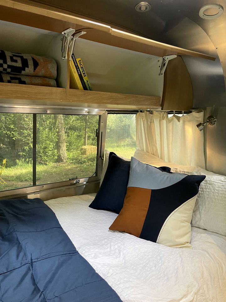 Unforgettable Glamping Escapes in this Cool Airstream on the Pecos River, New Mexico