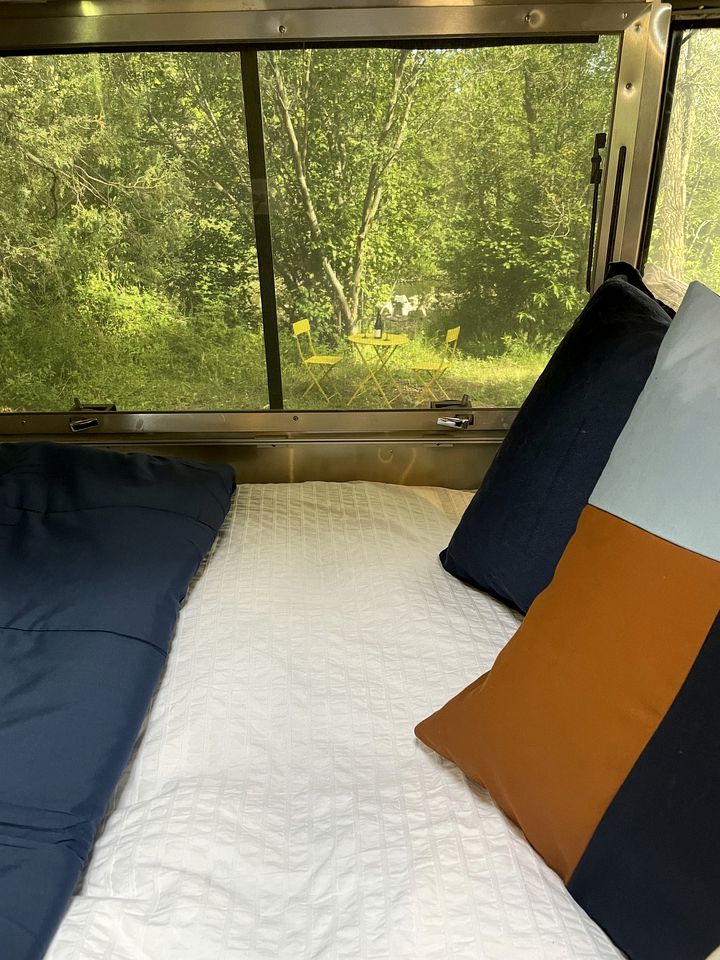 Unforgettable Glamping Escapes in this Cool Airstream on the Pecos River, New Mexico