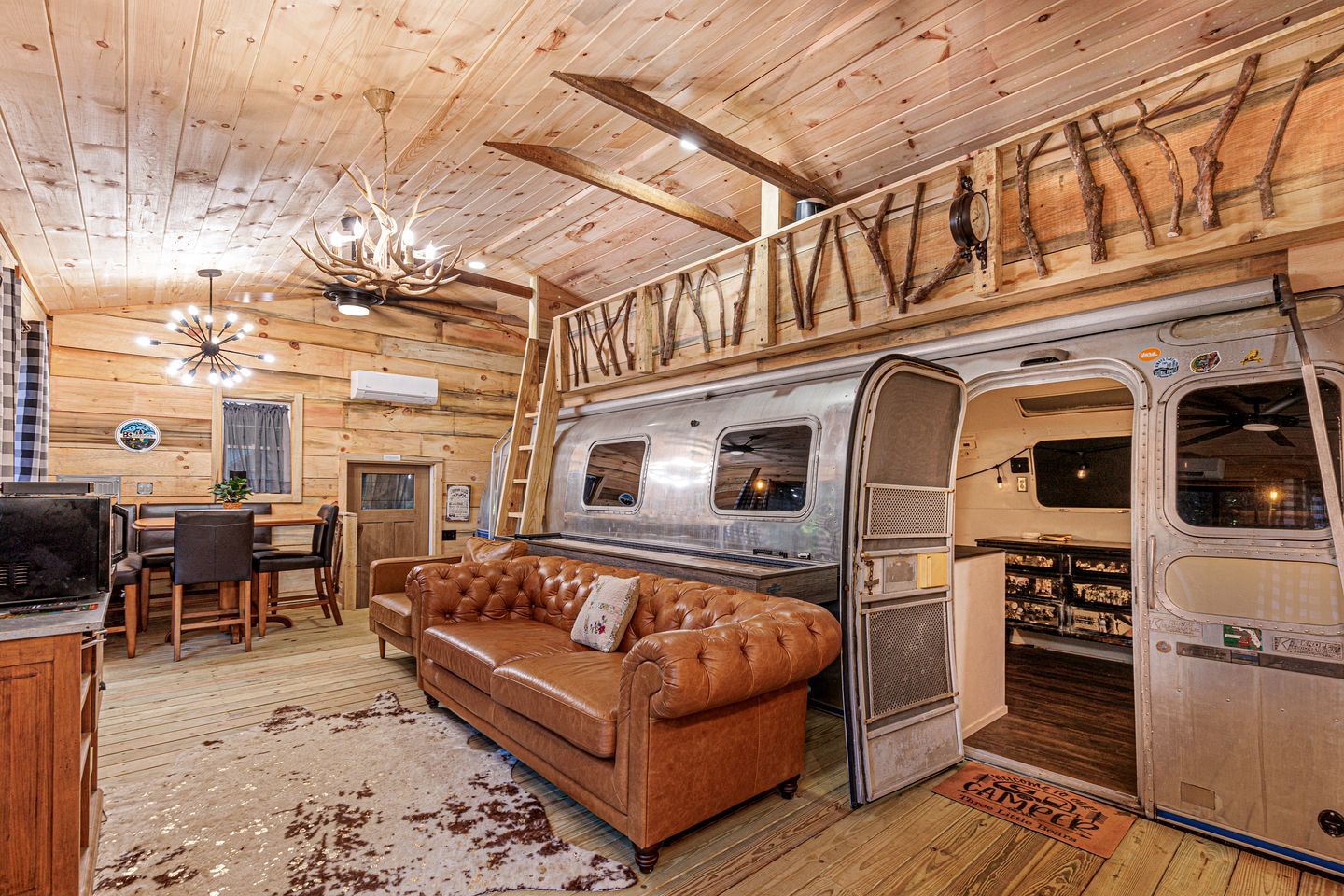 Unique Glamping Airstream Barn!, Vacation Rentals, Bryson City, United