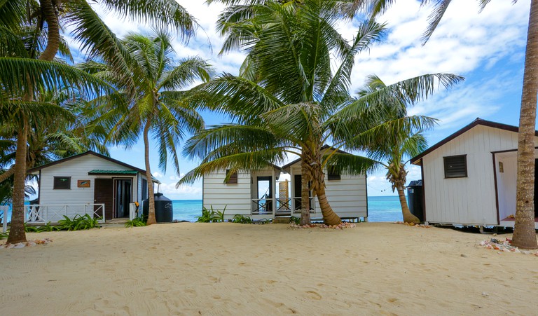 Cabins (Tobacco Caye, Stann Creek District, Belize)