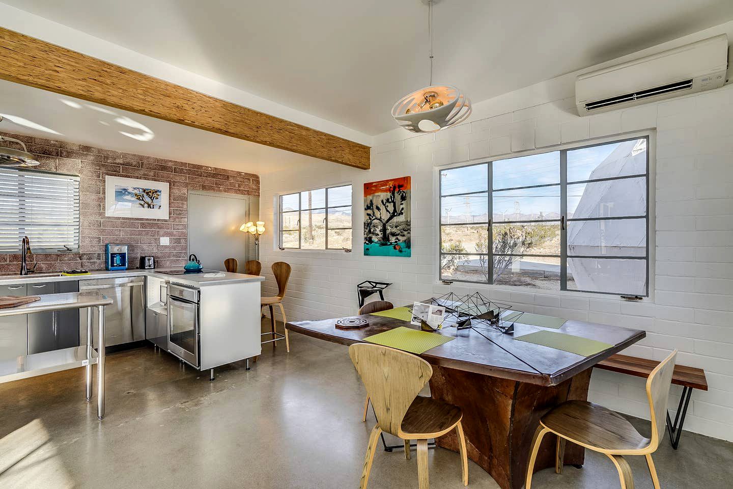 Unique and Secluded Dome Retreat Surrounded by Mountains in Palm Springs