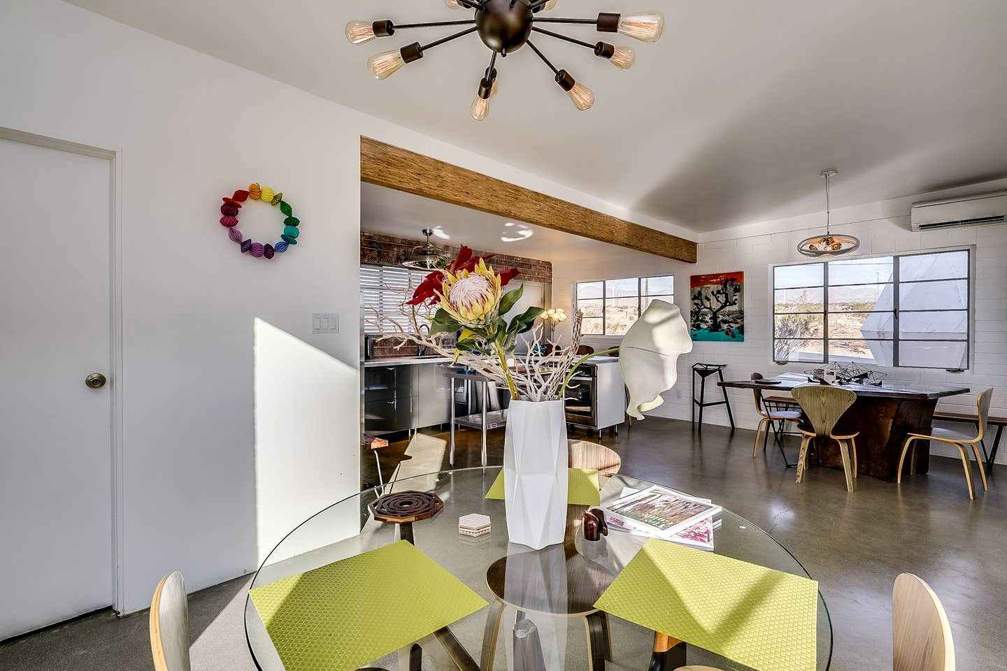 Unique and Secluded Dome Retreat Surrounded by Mountains in Palm Springs