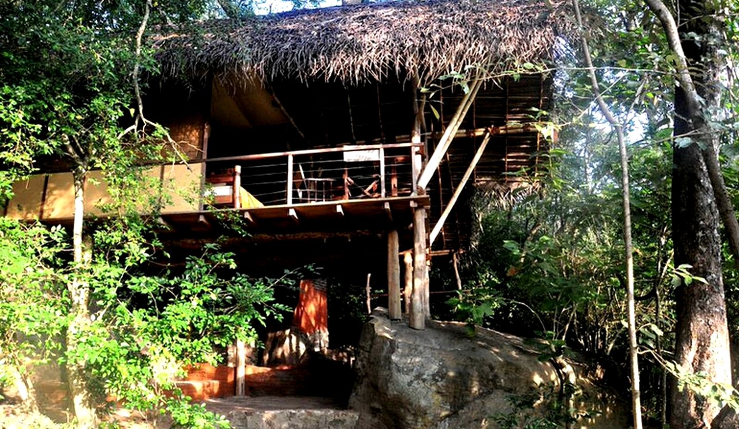 Unique Boulder Cottages Tucked Away in the Rainforest  in Sigiriya, Sri Lanka