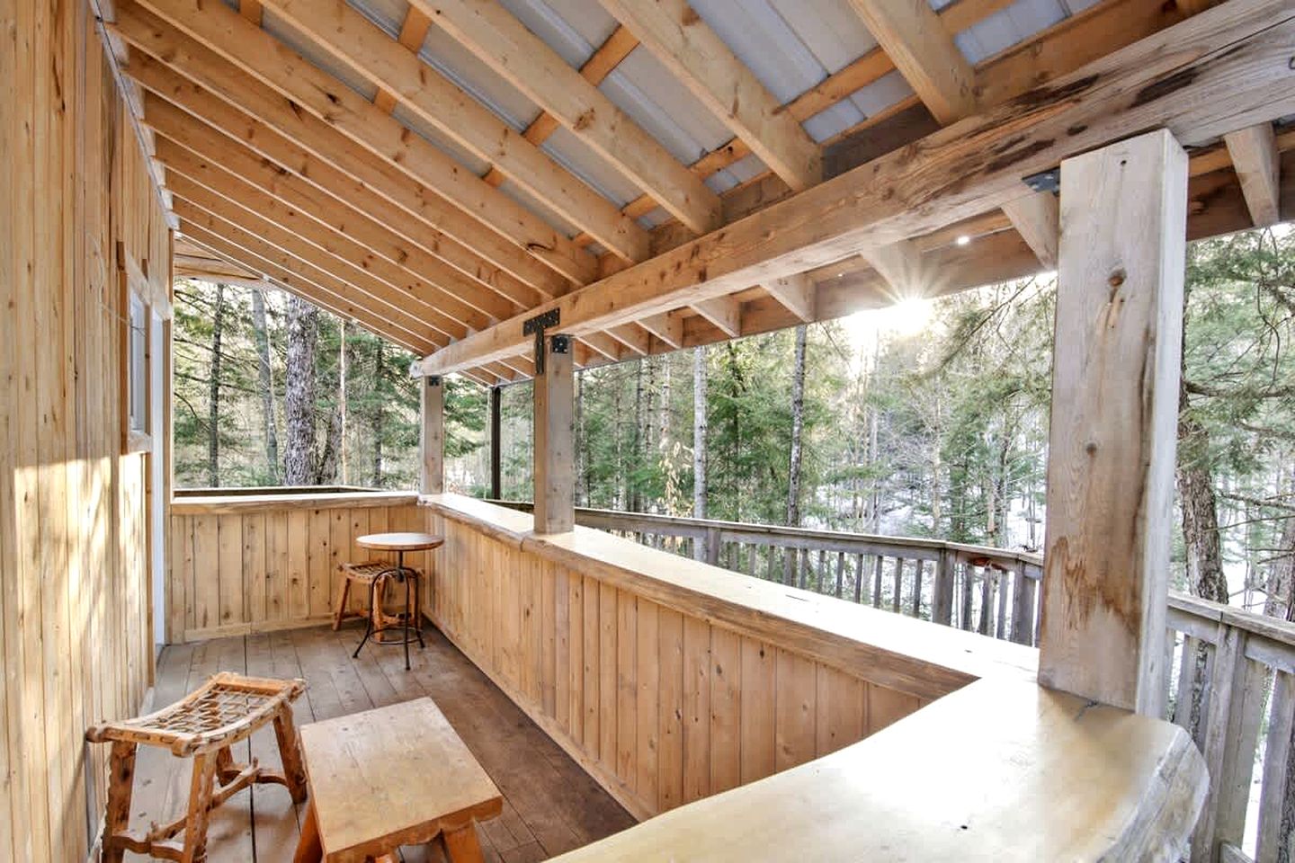 Unique Cabin with Modern Interior Surrounded by Nature for a Peaceful Escape in Harrington, Quebec