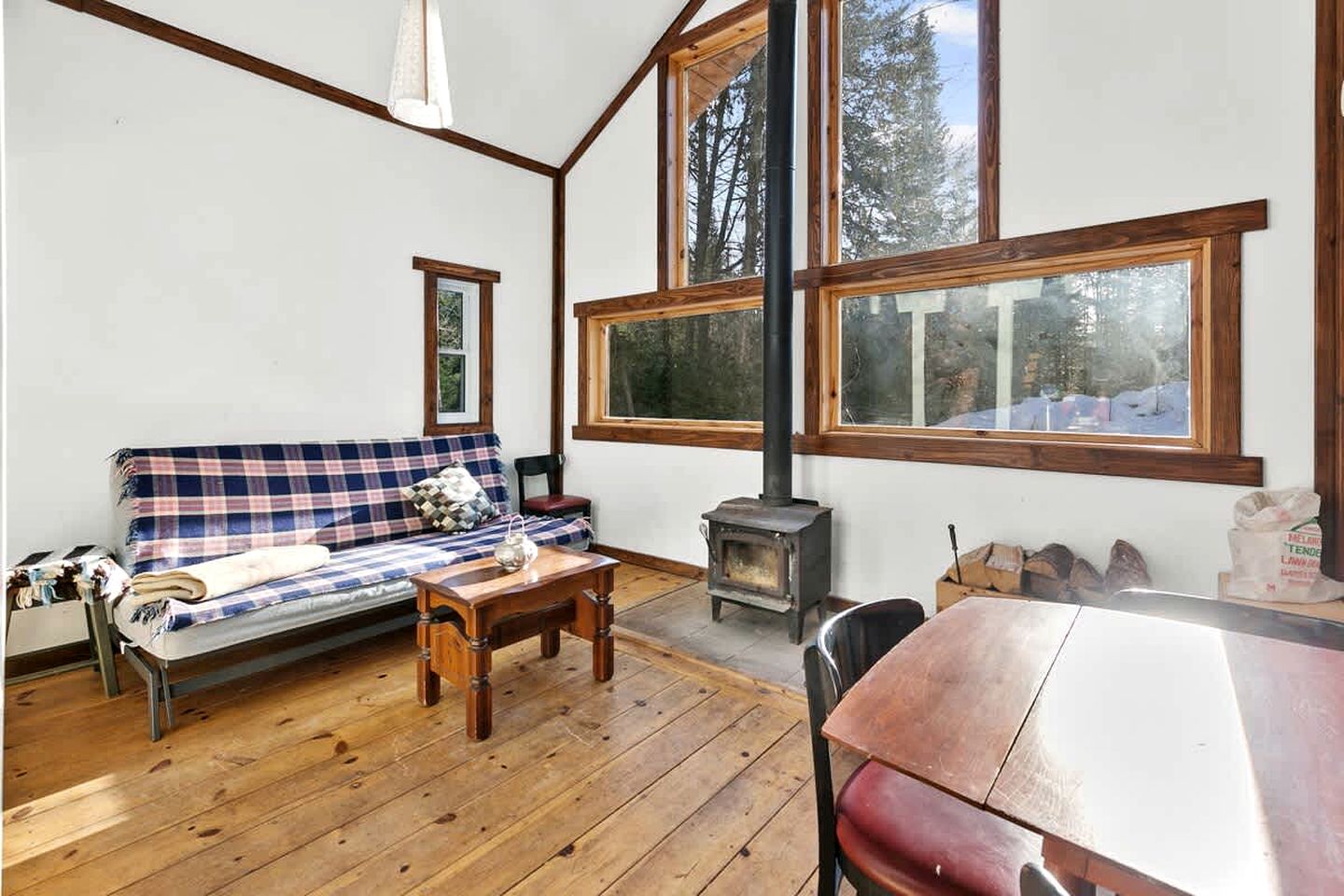 Unique Cabin with Modern Interior Surrounded by Nature for a Peaceful Escape in Harrington, Quebec