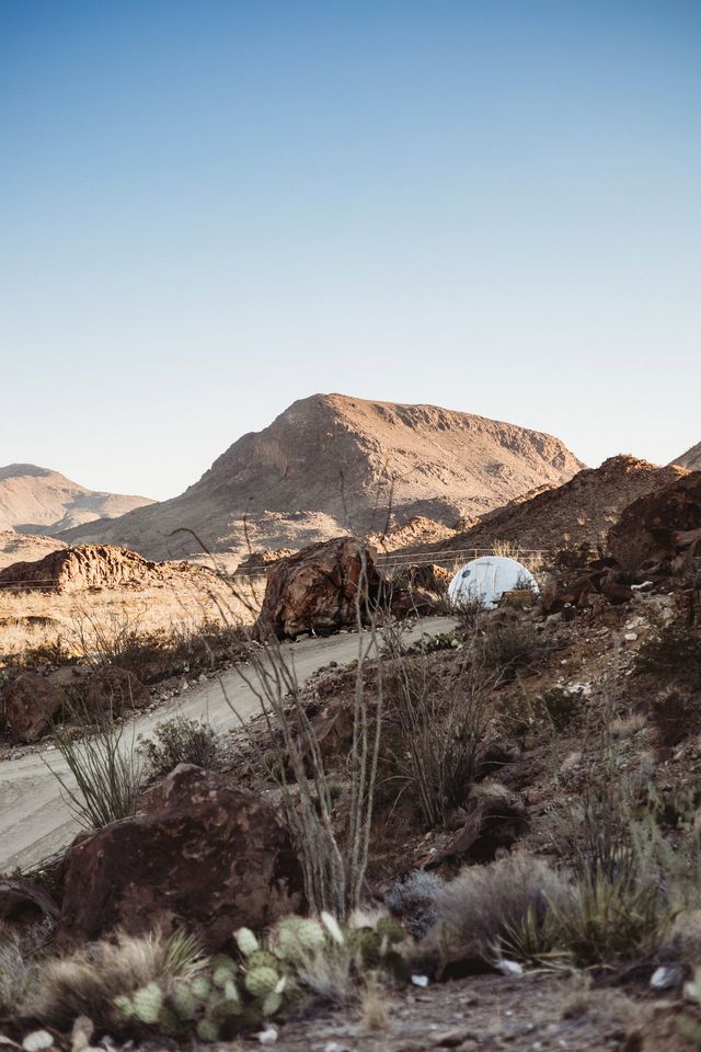 Unique Dome with Great Desert Views in Terlingua, Texas