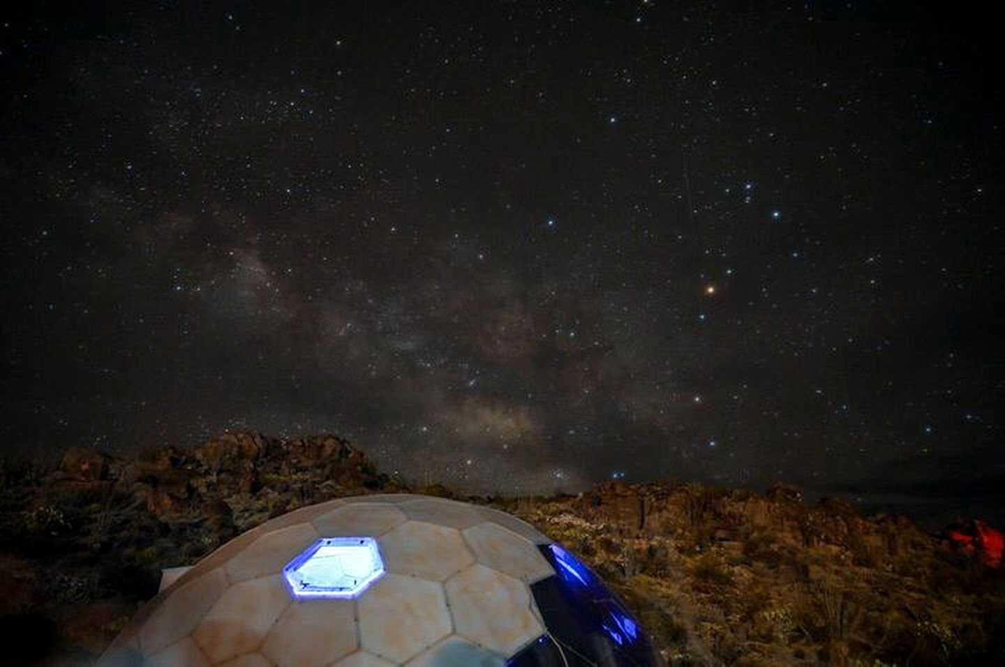 Unique Dome with Great Desert Views in Terlingua, Texas