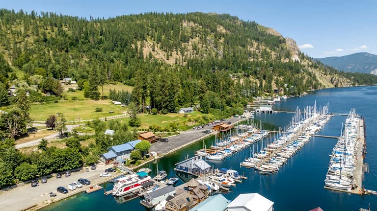 Floating Homes (United States of America, Bayview, Idaho)