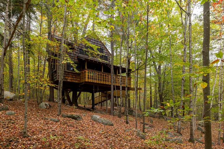 Tree Houses (United States of America, Newbury, New Hampshire)